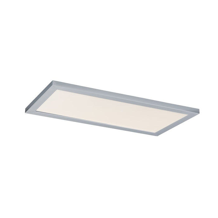 Maxim Lighting Sky/5CCT 1Lt 1' x 2' LED 12" Flush, Aluminum/White - 55761WTAL