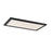 Maxim Lighting Sky/5CCT 1Lt 1' x 2' LED 12" Flush Mount, Black/White - 55761WTBK