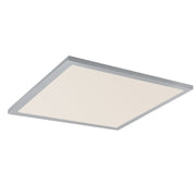 Maxim Lighting Sky/5CCT 1Lt 2' x 2' LED 24" Flush, Aluminum/White - 55762WTAL