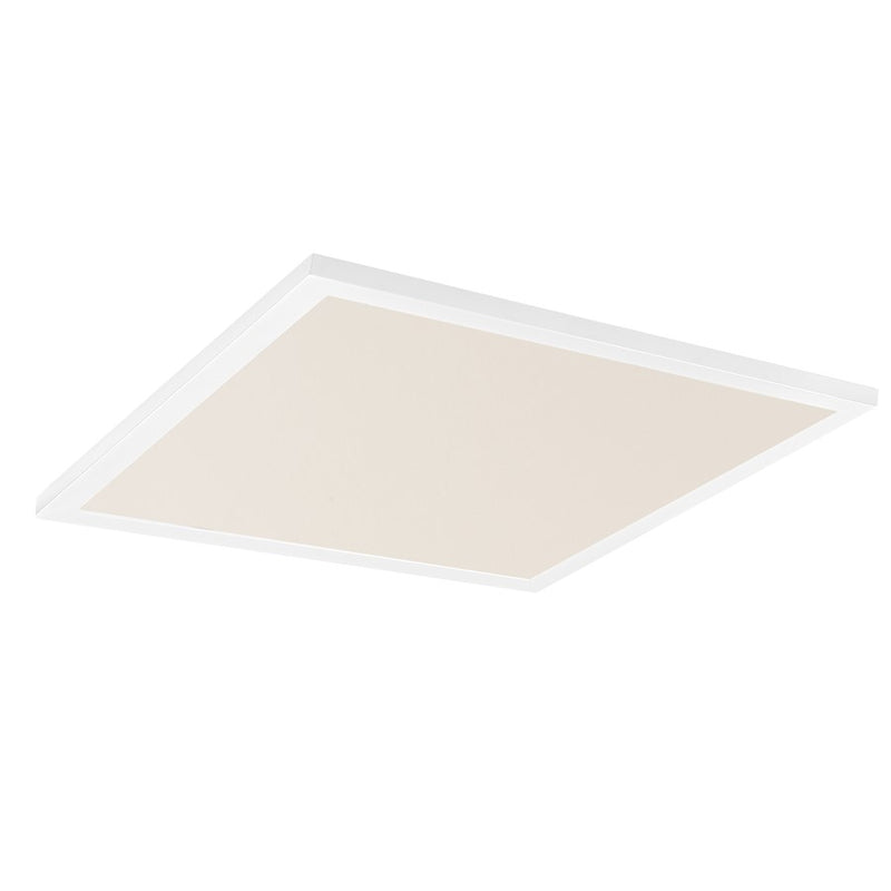 Maxim Lighting Sky/5CCT 1Lt 2' x 2' LED 24" Flush Mount, White/White