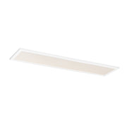 Maxim Lighting Sky/5CCT 1Lt 1' x 4' LED 12" Flush Mount, White/White - 55764WTWT