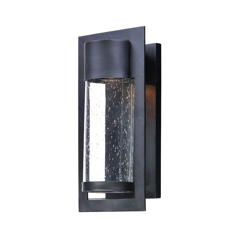 Maxim Lighting 14.5' x 7' Focus LED 1 Lt Round Outdoor Wall, Black