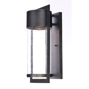 Maxim Lighting 18' x 9' Focus LED 1 Light Round Outdoor Wall, Black