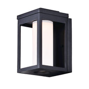 Maxim Lighting 10' x 6' Salon LED 1 Light Outdoor Wall, Black/White