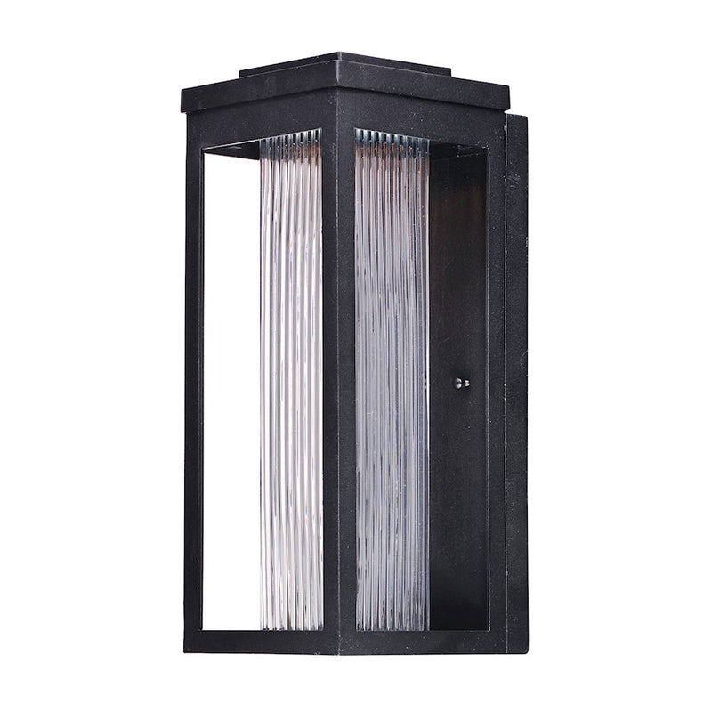 Maxim Lighting 15' x 6' Salon LED 1 Lt Outdoor Wall, Black/Clear
