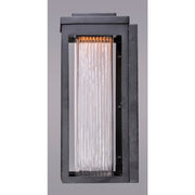 Maxim Lighting 15' x 6' Salon LED 1 Lt Outdoor Wall, Black/Clear