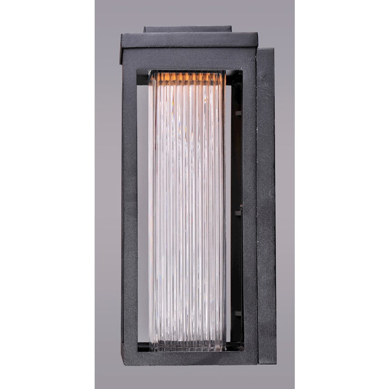 Maxim Lighting 15' x 6' Salon LED 1 Lt Outdoor Wall, Black/Clear