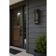 Maxim Lighting 13.75' x 6.5' Cascade LED Outdoor Wall, Black