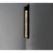 Maxim Lighting Cascade LED Medium Outdoor Wall Sconce, Black