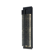 Maxim Lighting Cascade LED Large Outdoor Wall Sconce, Black