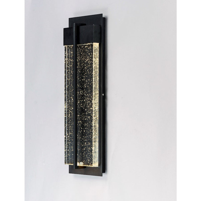 Maxim Lighting Cascade LED Large Outdoor Wall Sconce, Black