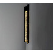 Maxim Lighting Cascade LED Large Outdoor Wall Sconce, Black