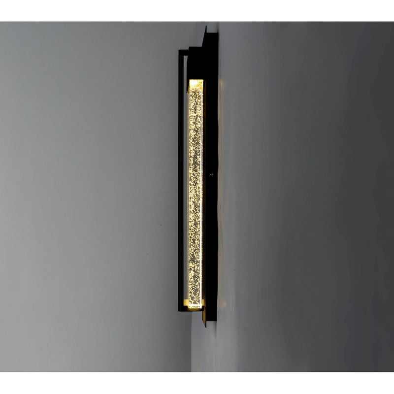 Maxim Lighting Cascade LED Large Outdoor Wall Sconce, Black