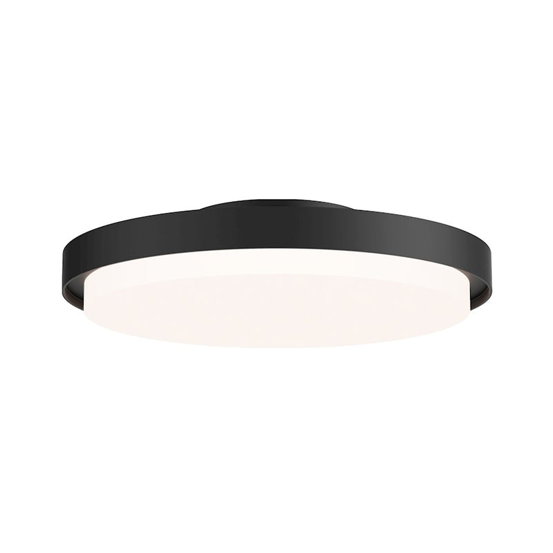 Maxim Lighting Float 1 Light 12" LED Flush Mount, Black