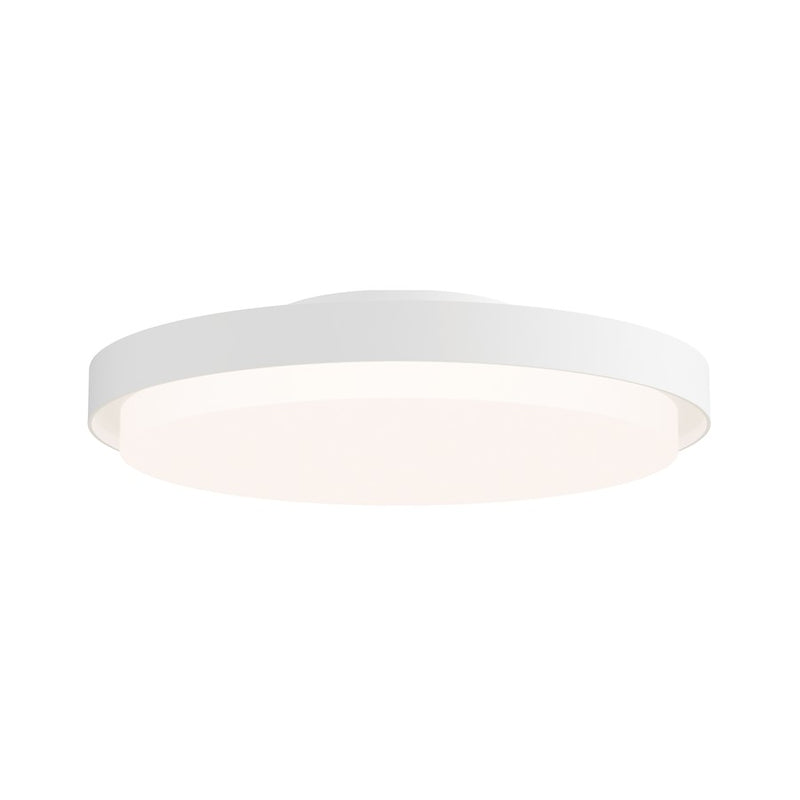 Maxim Lighting Float 1 Light 12" LED Flush Mount, White