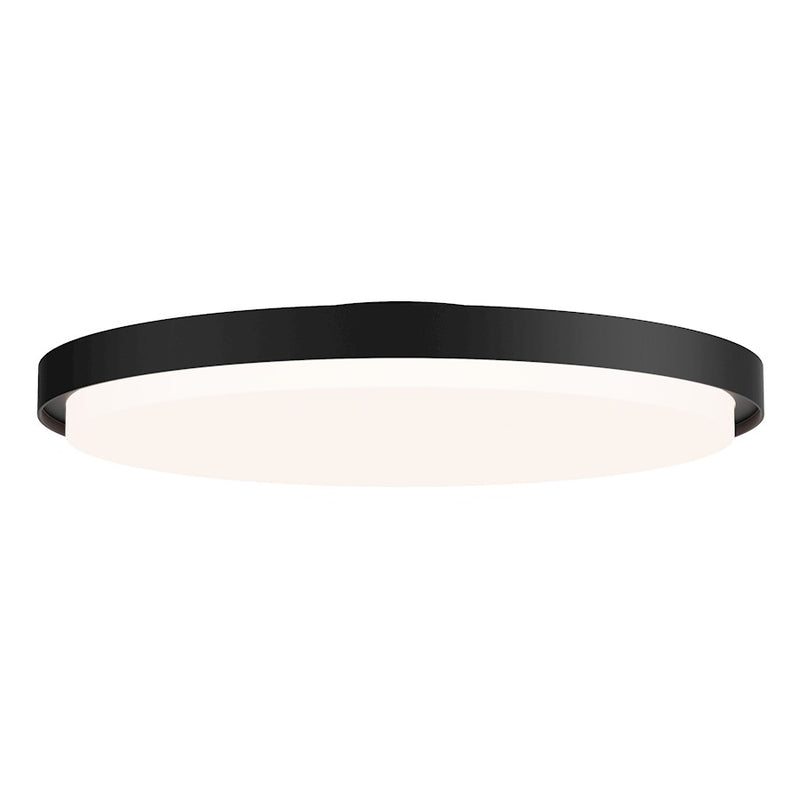 Maxim Lighting Float 1 Light 16" LED Flush Mount, Black
