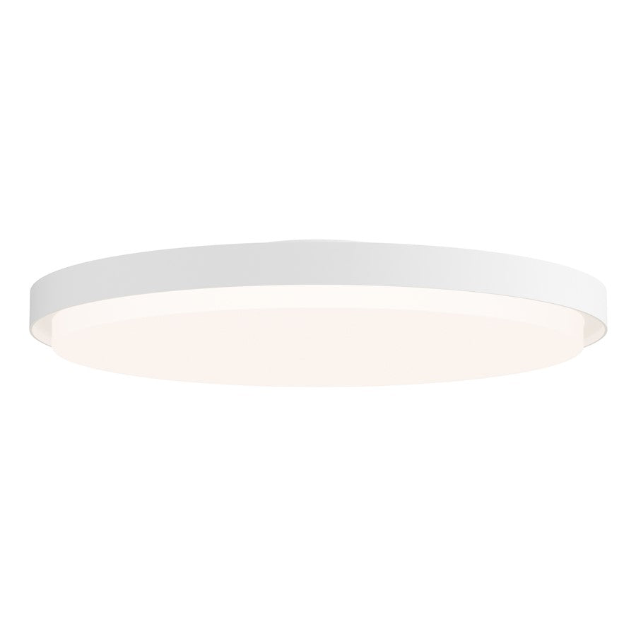 Maxim Lighting Float 1 Light 16" LED Flush Mount, White - 57316WT