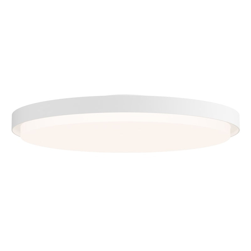 Maxim Lighting Float 1 Light 16" LED Flush Mount, White