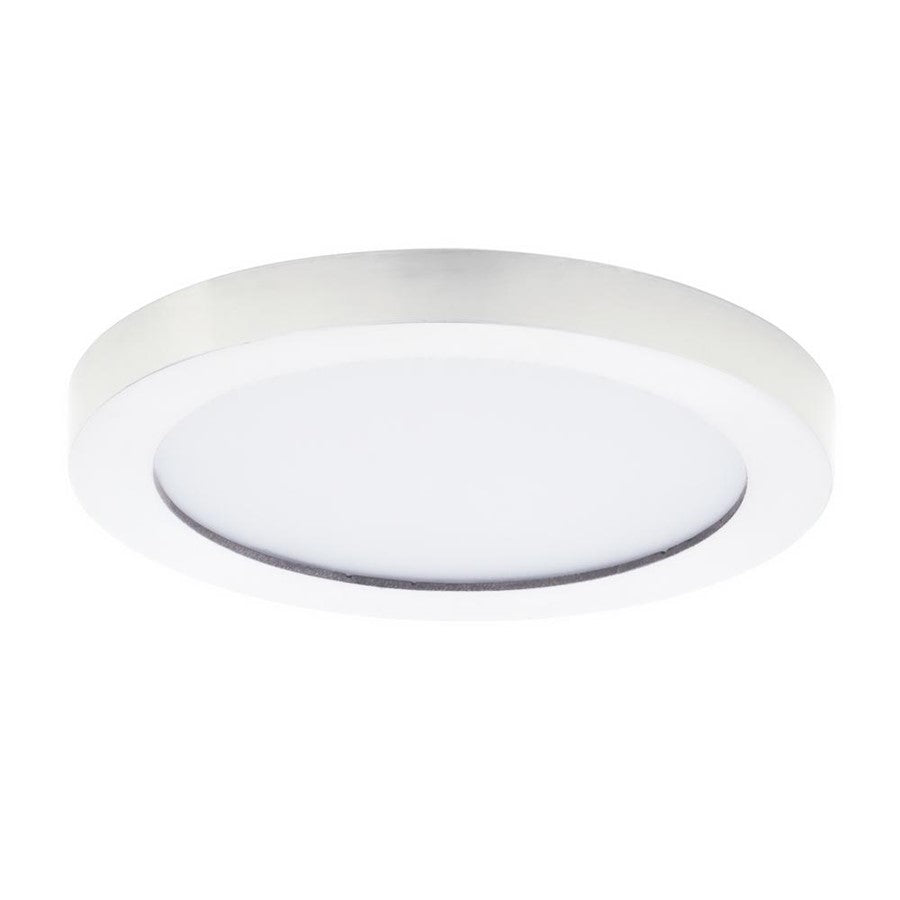 Maxim Lighting Chip 5" 12W RD LED Flush Mount, White/White - 57590WTWT