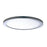Maxim Lighting Chip 1 Lt 7" 15W RD LED Flush Mount, Nickel/White - 57592WTSN