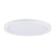 Maxim Lighting Chip 1Lt 7" 15W RD LED Flush Mount, White/White - 57592WTWT