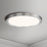 Maxim Lighting Chip 9" 18W RD LED Flush Mount 3000K, Nickel/White