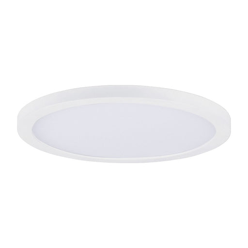 Maxim Lighting Chip 9" 18W RD LED Flush Mount 3000K, White/White - 57594WTWT