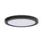 Maxim Lighting Chip 11" 26W RD LED Flush Mount 3000K, Black/White - 57596WTBK