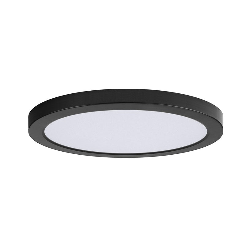 Maxim Lighting Chip 11" 26W RD LED Flush Mount 3000K, Black/White