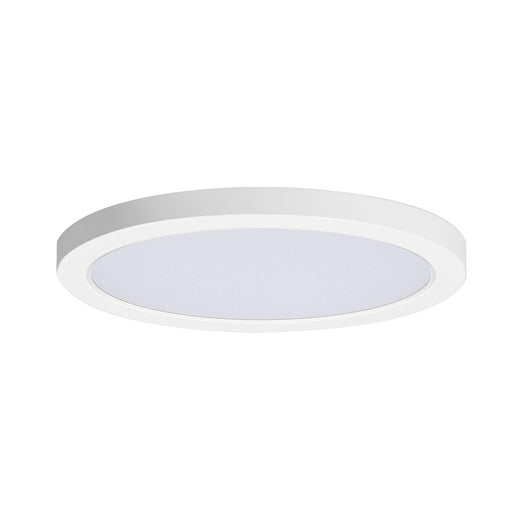 Maxim Lighting Chip 11" 26W RD LED Flush Mount 3000K, White/White - 57596WTWT