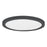 Maxim Lighting Chip 11" 26W RD LED Flush Mount, 5CCT, Black/White - 57597WTBK