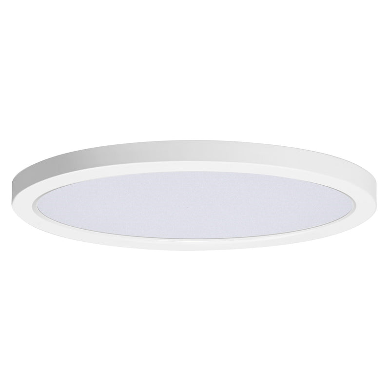 Maxim Lighting Chip 1 Light 0.75" Flush Mount, White/White
