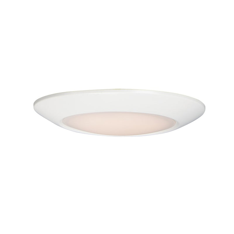 Maxim Lighting Diverse Direct LED 1-Light 6.25" Flush Mount 3000K in White