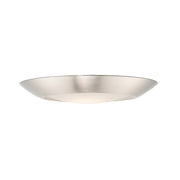 Maxim Lighting Diverse Direct LED 7.5" 1-Light Flush, Nickel