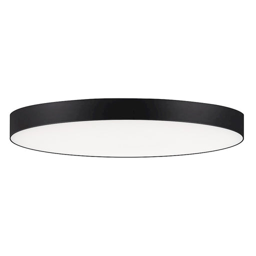 Maxim Lighting Trim 9" 18W LED 1-Light Flush Mount, Black