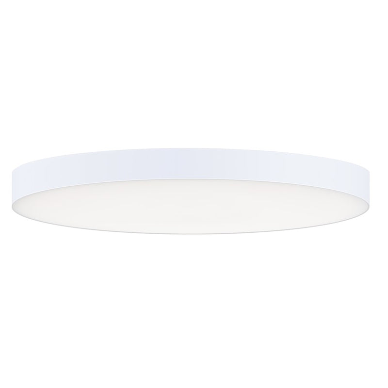 Maxim Lighting Trim 9" 18W LED 1-Light Flush Mount, White