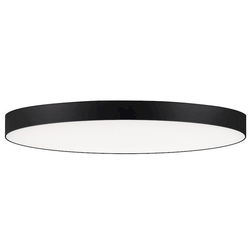 Maxim Lighting Trim 11" 20W LED 1-Light Flush Mount, Black