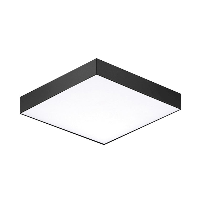 Maxim Lighting Trim 4.5" 12.5W LED 1-Light Flush Mount, Black
