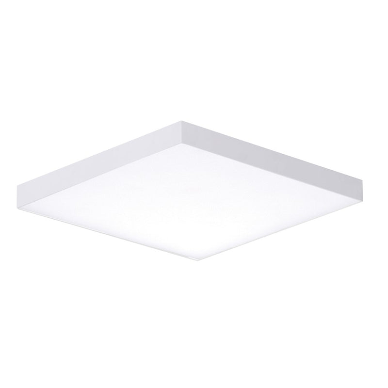 Maxim Lighting Trim 6.5" 15W LED 1-Light Flush Mount, White