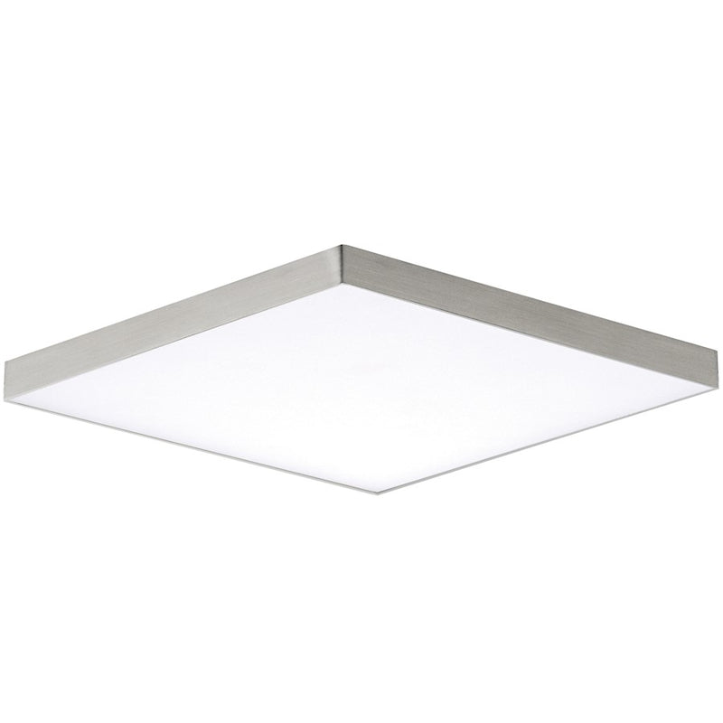 Maxim Lighting Trim 8.5" 18W LED 1-Light Flush Mount, Satin Nickel