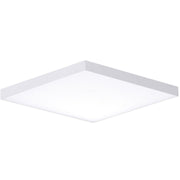 Maxim Lighting Trim 10.5" 20W LED 1-Light Flush Mount, White