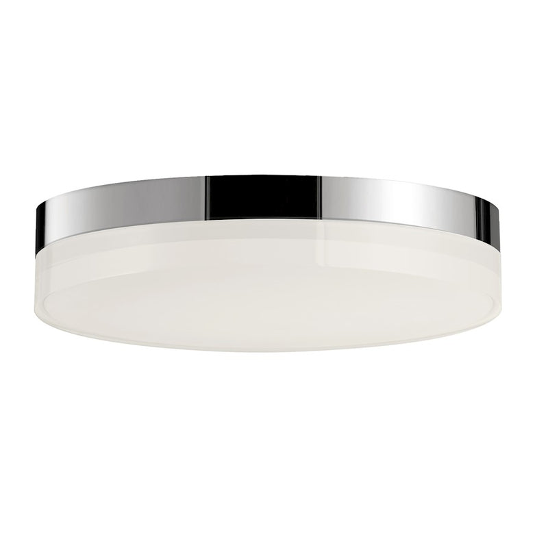 Maxim Lighting Illuminaire II 7"Round 15W LED Flush, Chrome