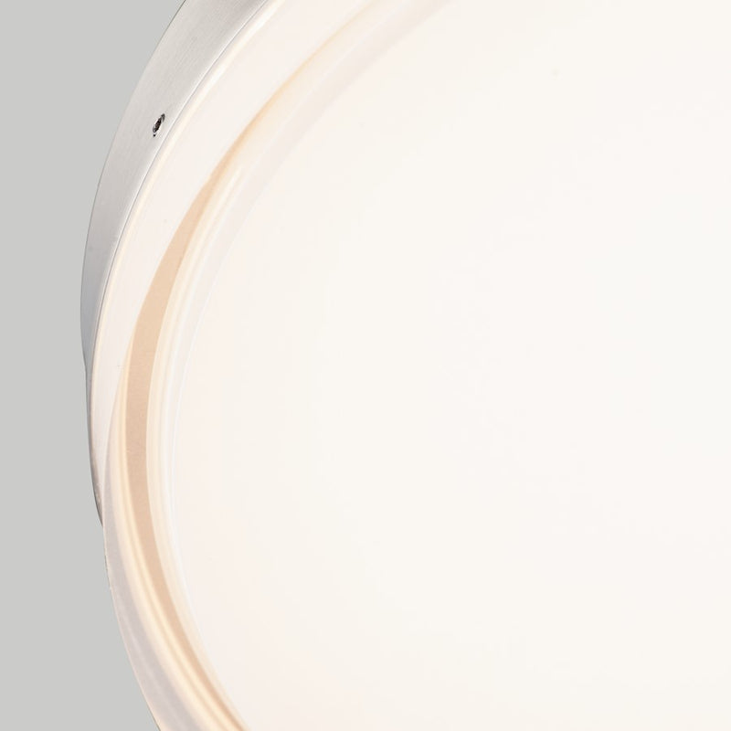 Maxim Lighting Illuminaire II 7"Round 15W LED Flush, Nickel