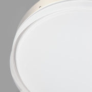 Maxim Lighting Illuminaire II 7"Round 15W LED Flush, Nickel