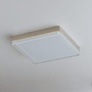 Maxim Lighting Illuminaire II 8.5"Square 18W LED Flush, Nickel