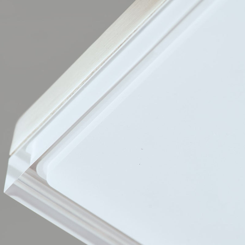 Maxim Lighting Illuminaire II 8.5"Square 18W LED Flush, Nickel