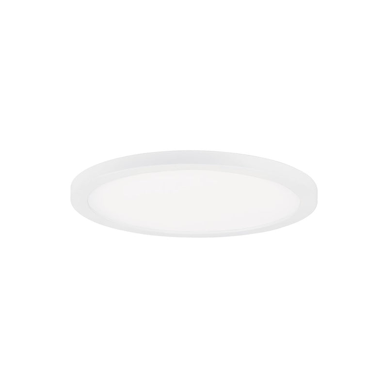 Maxim Lighting Chip 5" 12W round LED 1-Light Flush Mount in White