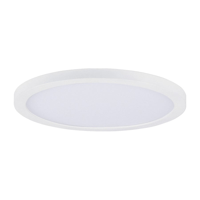 Maxim Lighting Chip 7" 15W round LED 1-Light Flush Mount in White