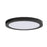 Maxim Lighting Chip 1Lt 12" 22W Round LED Flush Mount, Black/White - 57696WTBK