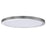 Maxim Lighting Chip 1Lt 16" 32W Round LED Flush Mount, Nickel/White - 57698WTSN